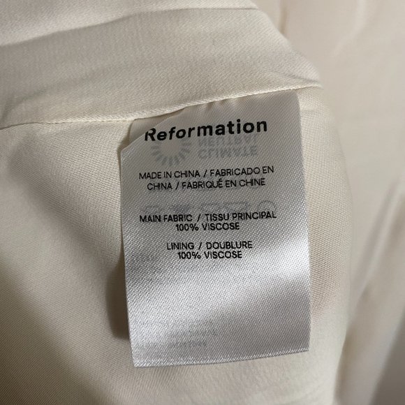 Reformation Juliette - Ivory - Picture 6 of 16